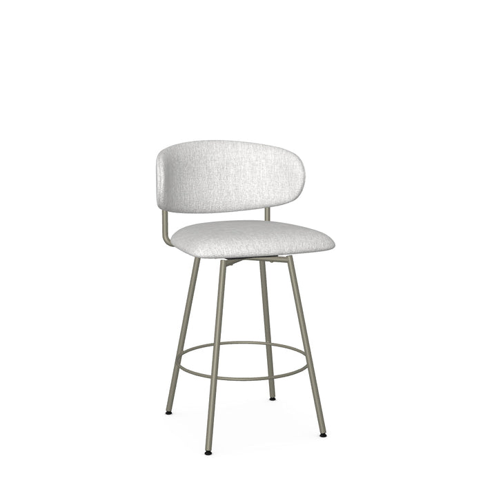 Wyatt Swivel Counter Stool -Upholstered