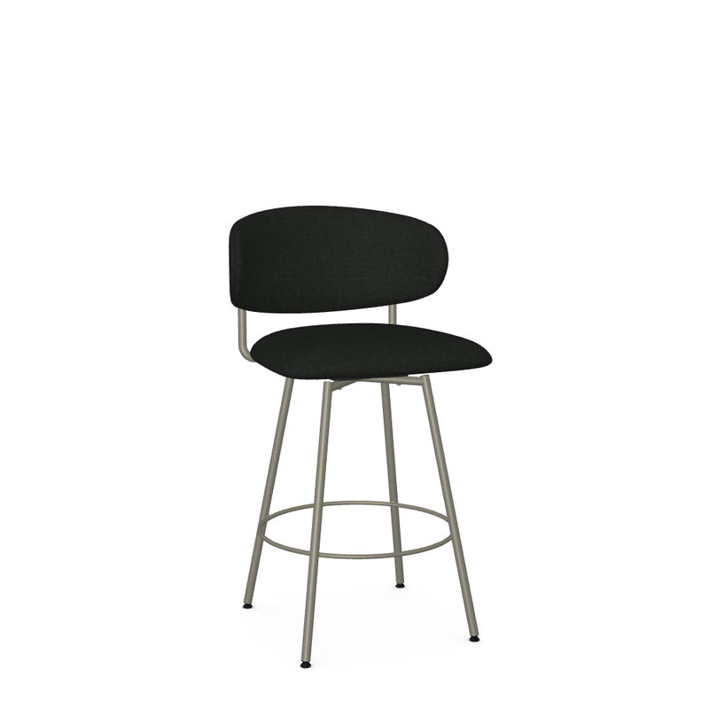 Wyatt Swivel Counter Stool -Upholstered
