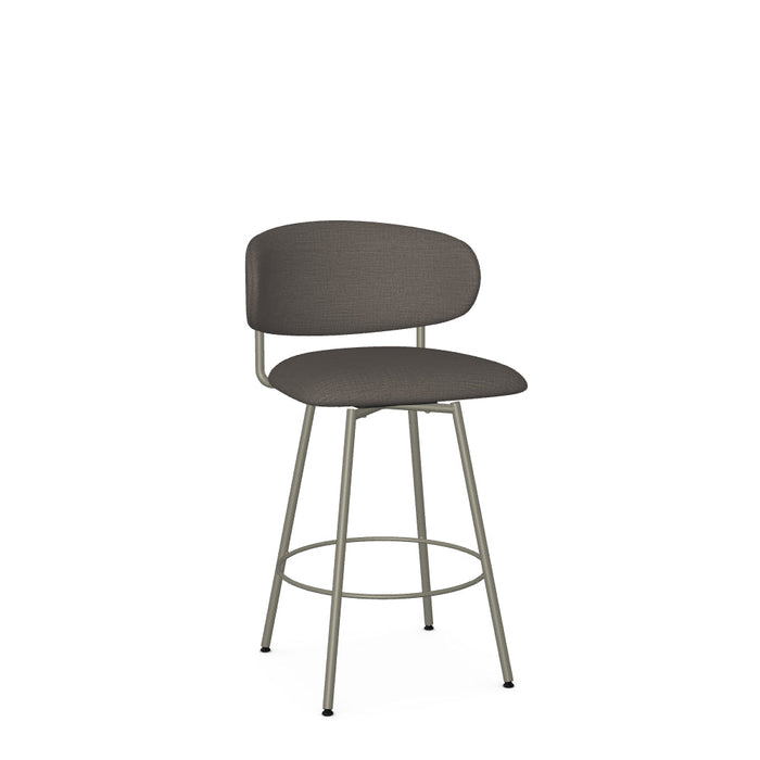 Wyatt Swivel Counter Stool -Upholstered
