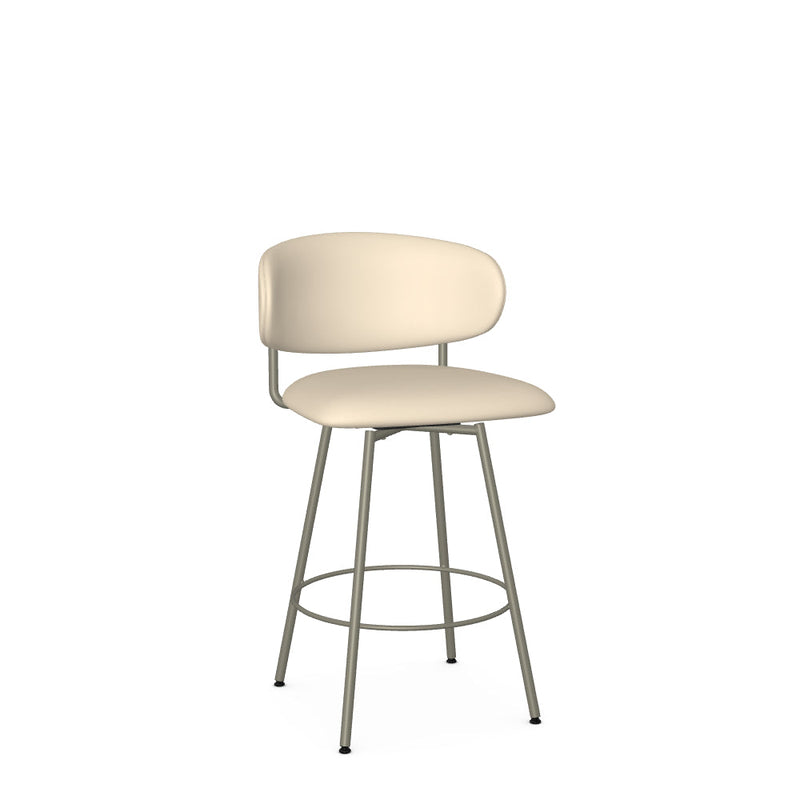 Wyatt Swivel Counter Stool -Upholstered