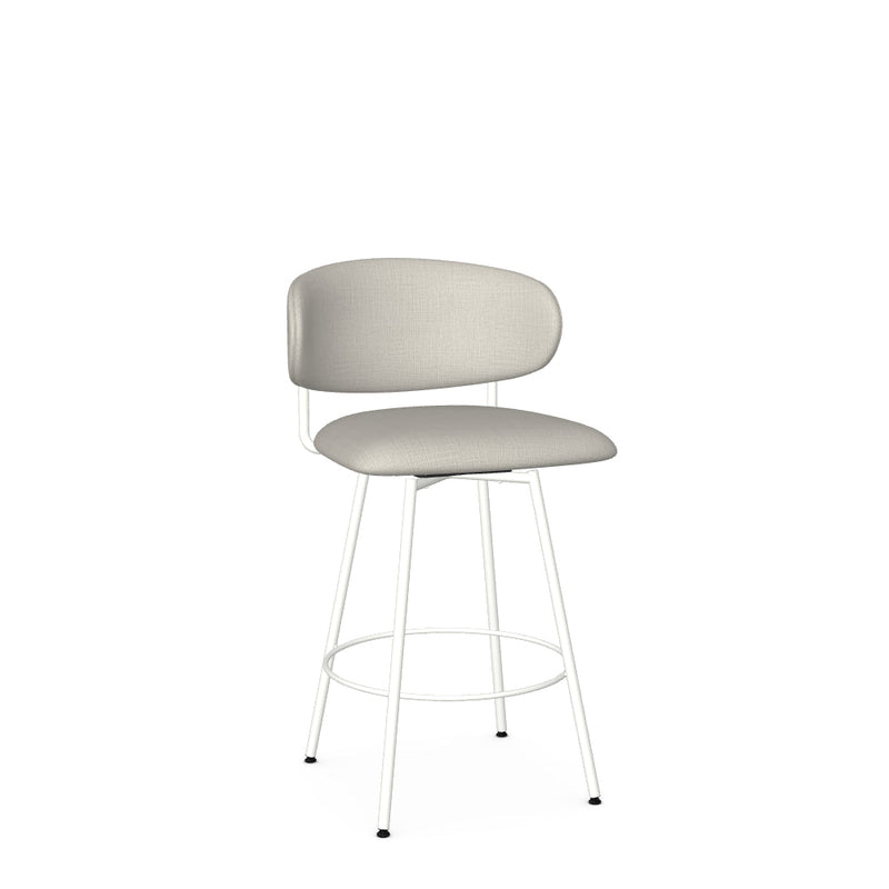 Wyatt Swivel Counter Stool -Upholstered