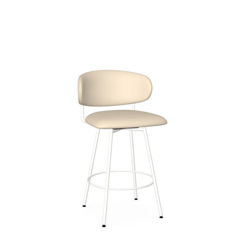 Wyatt Swivel Counter Stool -Upholstered