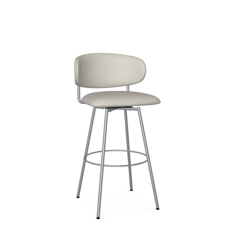 Wyatt Swivel Bar Stool -Upholstered