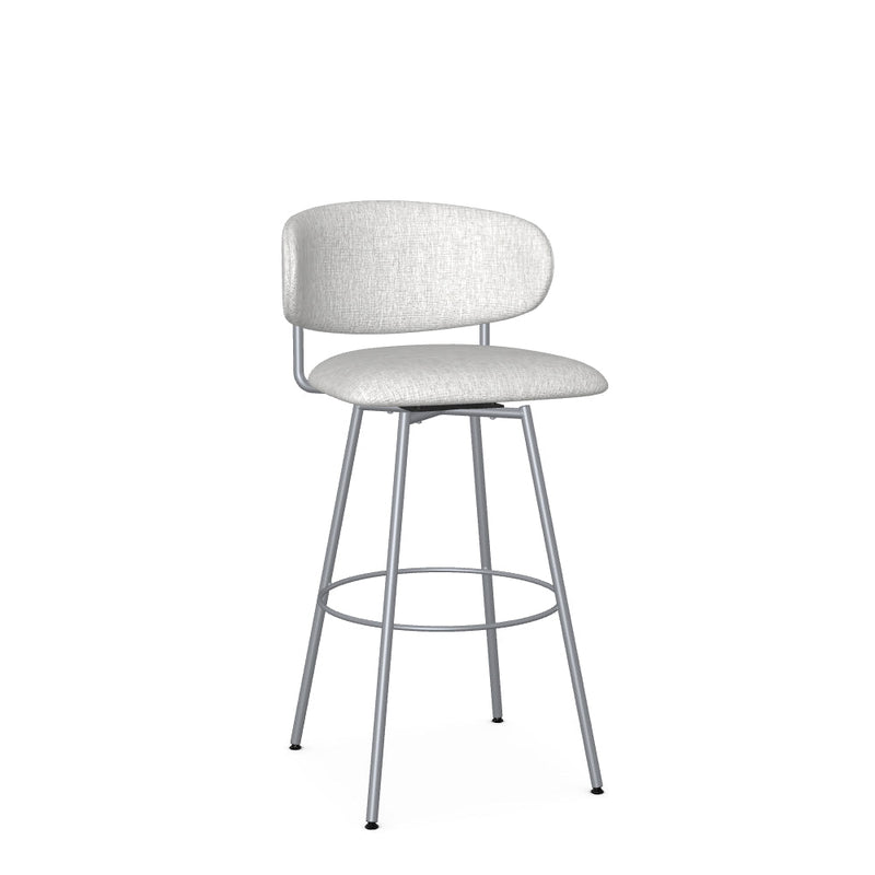 Wyatt Swivel Bar Stool -Upholstered