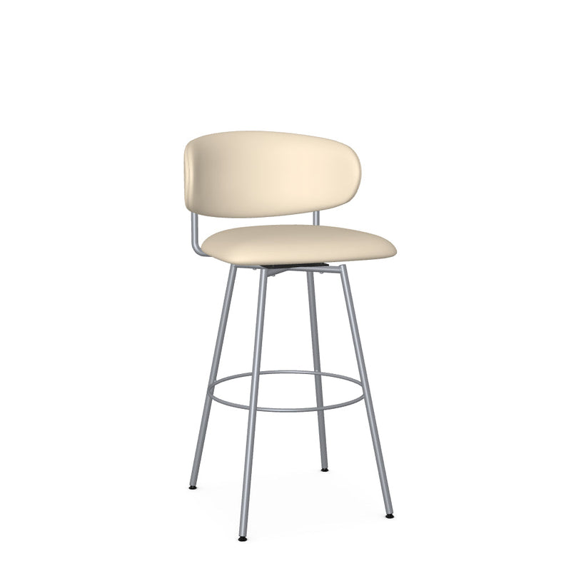 Wyatt Swivel Bar Stool -Upholstered
