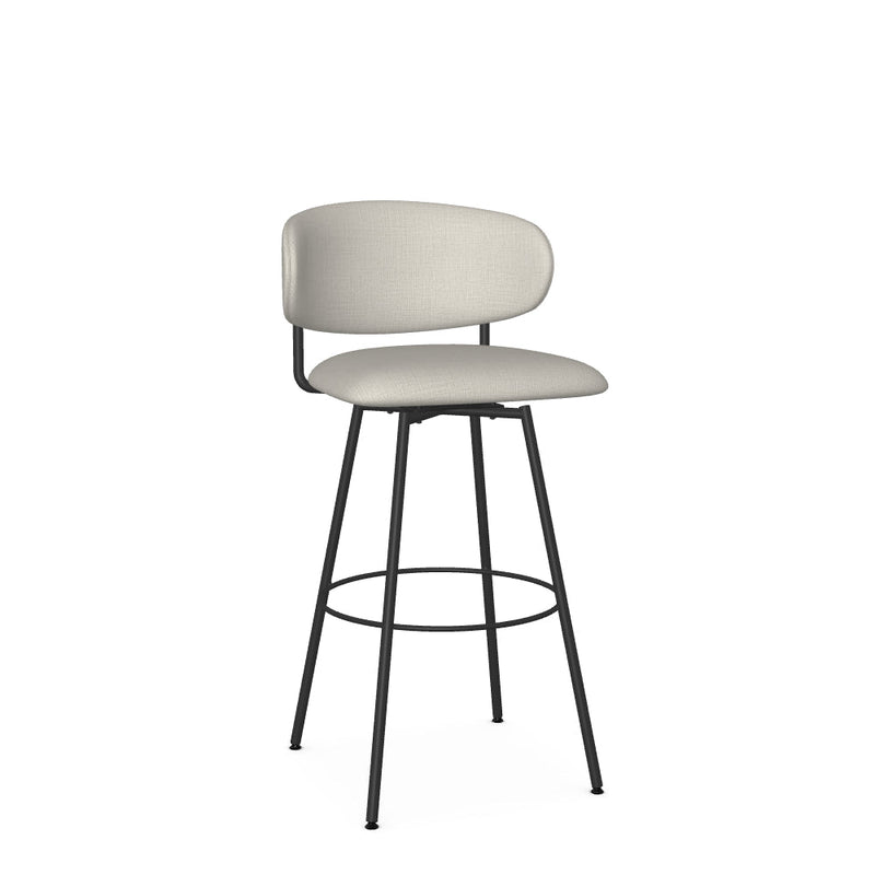 Wyatt Swivel Bar Stool -Upholstered