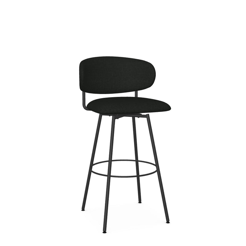 Wyatt Swivel Bar Stool -Upholstered