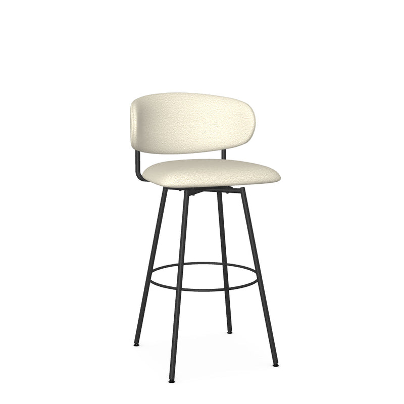 Wyatt Swivel Bar Stool -Upholstered