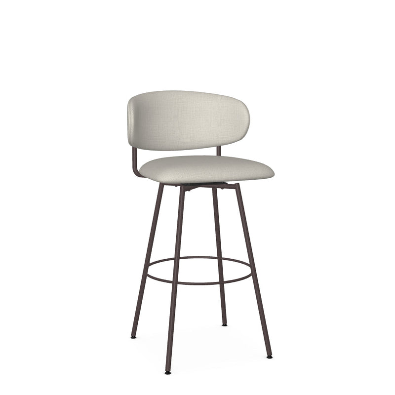 Wyatt Swivel Bar Stool -Upholstered