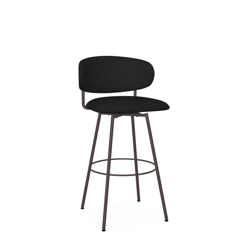 Wyatt Swivel Bar Stool -Upholstered