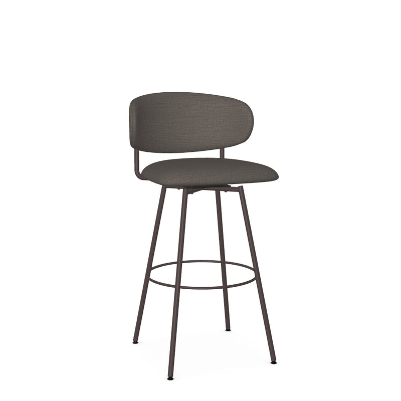 Wyatt Swivel Bar Stool -Upholstered