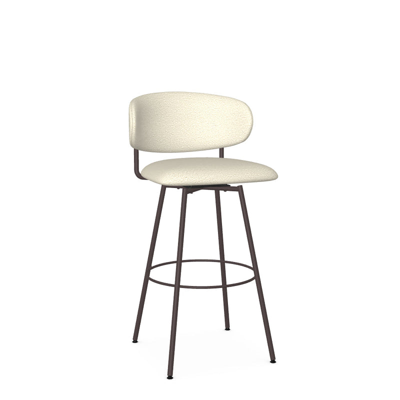 Wyatt Swivel Bar Stool -Upholstered