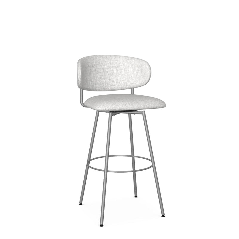 Wyatt Swivel Bar Stool -Upholstered