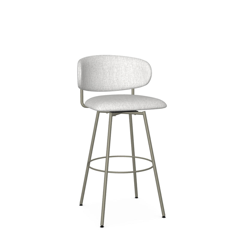Wyatt Swivel Bar Stool -Upholstered