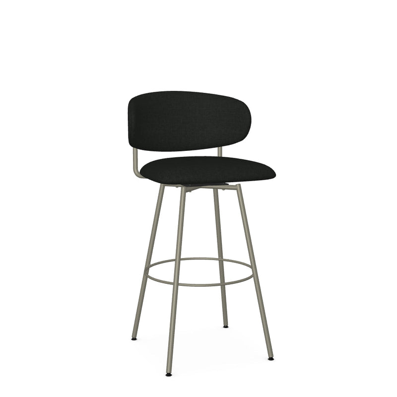Wyatt Swivel Bar Stool -Upholstered