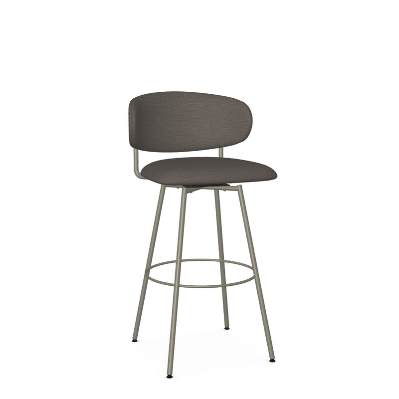 Wyatt Swivel Bar Stool -Upholstered