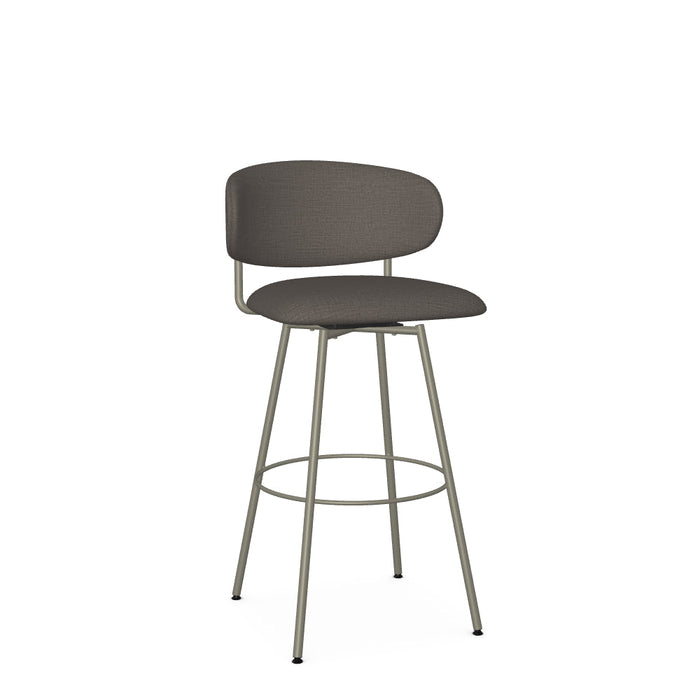 Wyatt Swivel Bar Stool -Upholstered