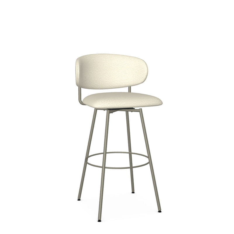 Wyatt Swivel Bar Stool -Upholstered