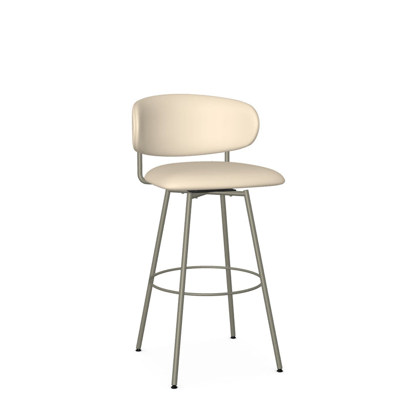 Wyatt Swivel Bar Stool -Upholstered