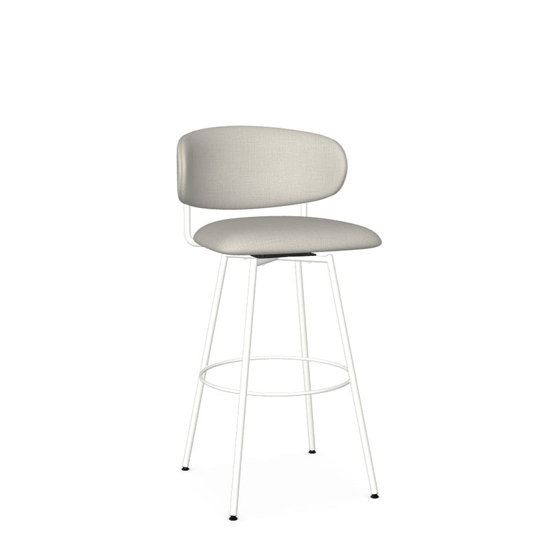 Wyatt Swivel Bar Stool -Upholstered