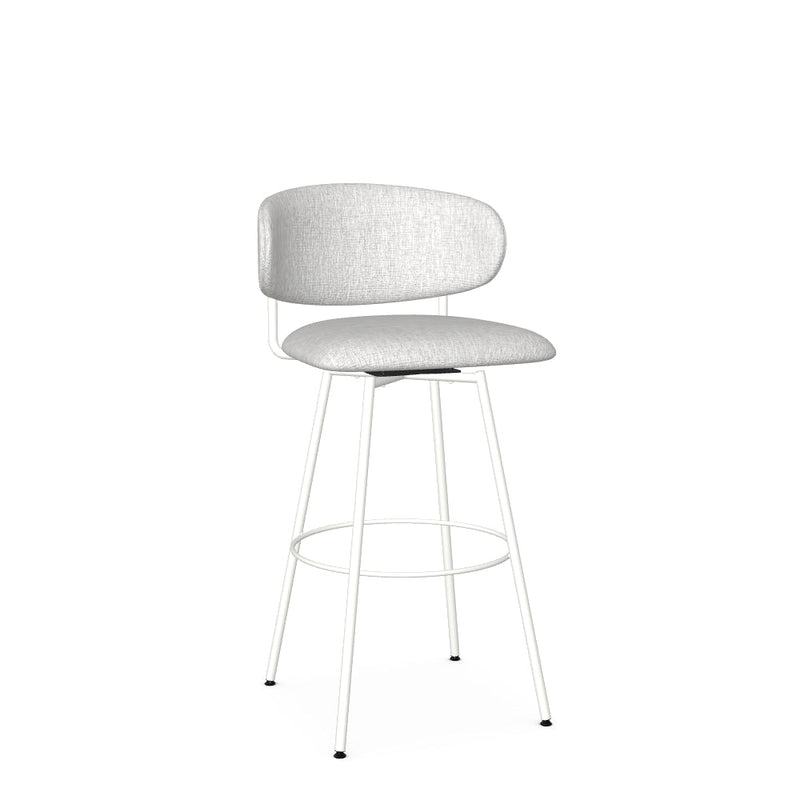 Wyatt Swivel Bar Stool -Upholstered