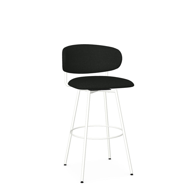 Wyatt Swivel Bar Stool -Upholstered