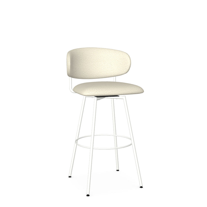 Wyatt Swivel Bar Stool -Upholstered