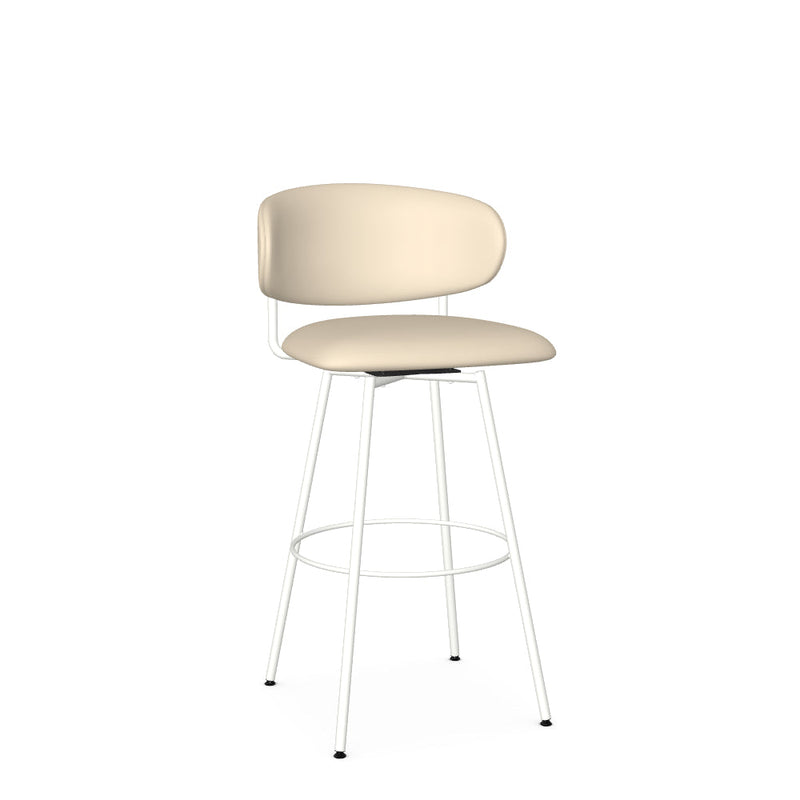 Wyatt Swivel Bar Stool -Upholstered