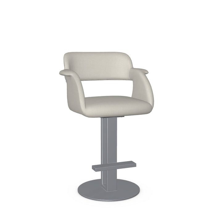 Positano Swivel Counter Stool -Upholstered
