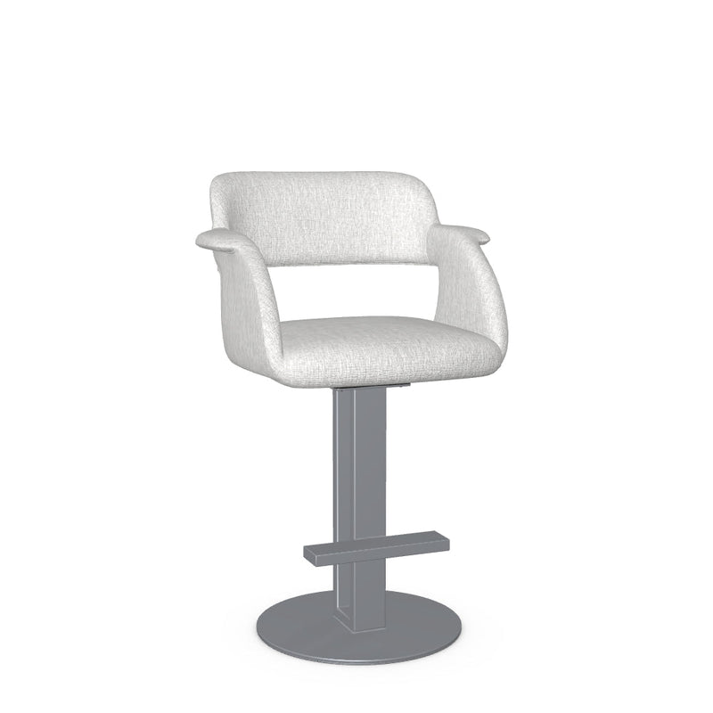 Positano Swivel Counter Stool -Upholstered