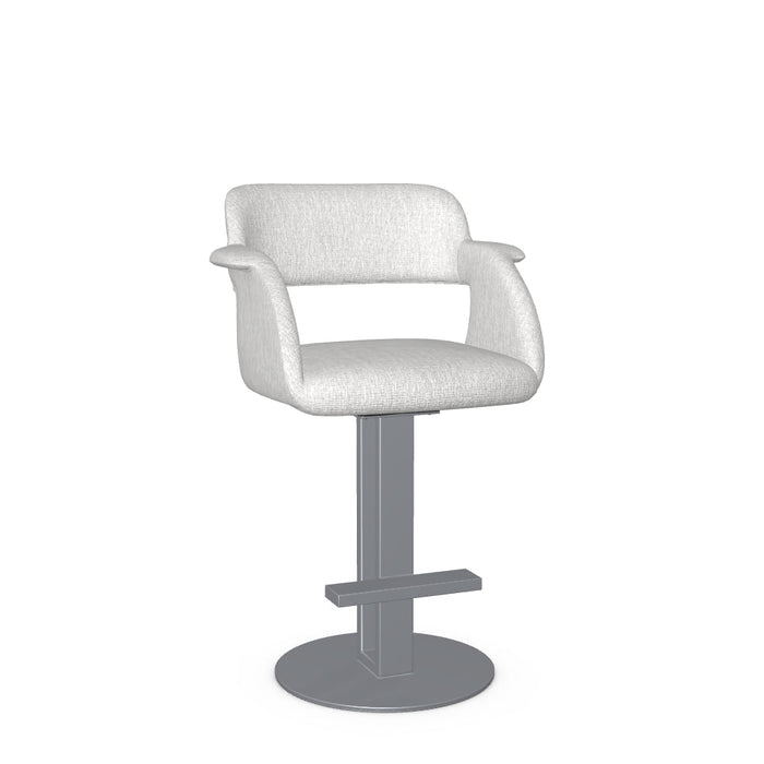 Positano Swivel Counter Stool -Upholstered
