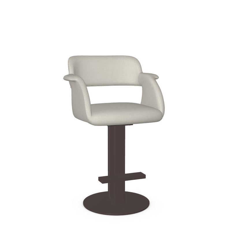 Positano Swivel Counter Stool -Upholstered