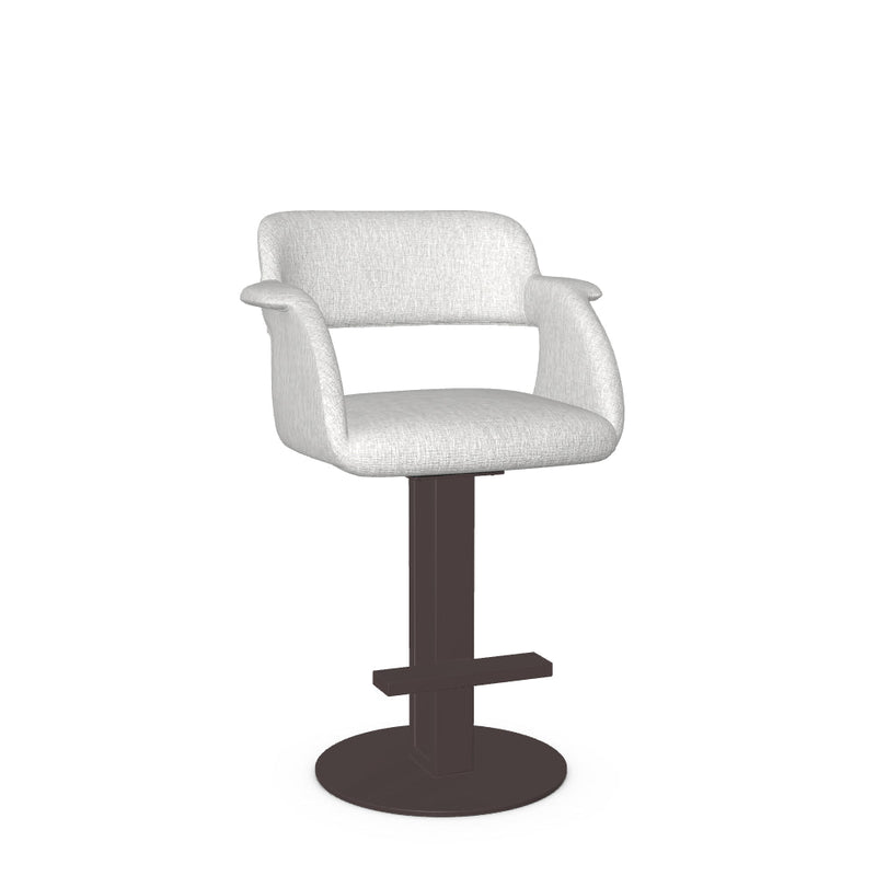 Positano Swivel Counter Stool -Upholstered