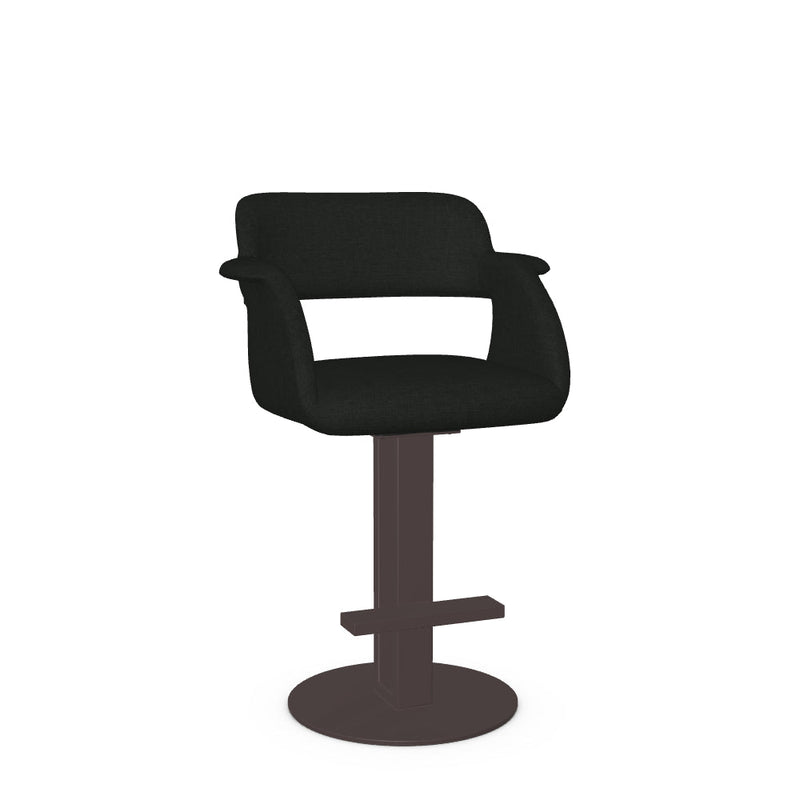 Positano Swivel Counter Stool -Upholstered