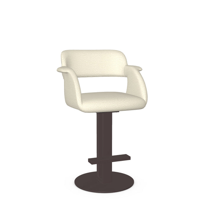 Positano Swivel Counter Stool -Upholstered