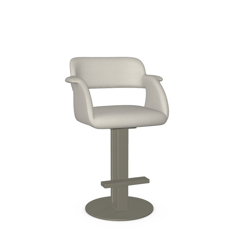 Positano Swivel Counter Stool -Upholstered