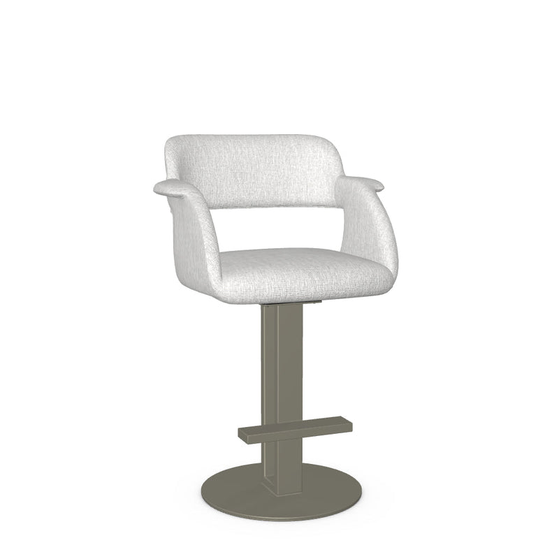 Positano Swivel Counter Stool -Upholstered