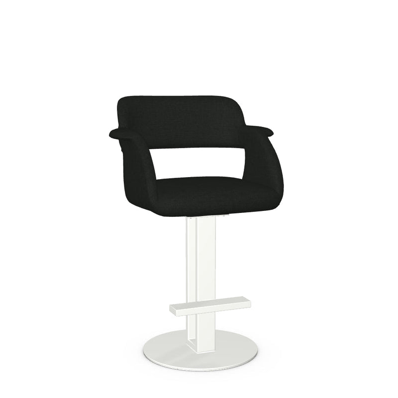 Positano Swivel Counter Stool -Upholstered