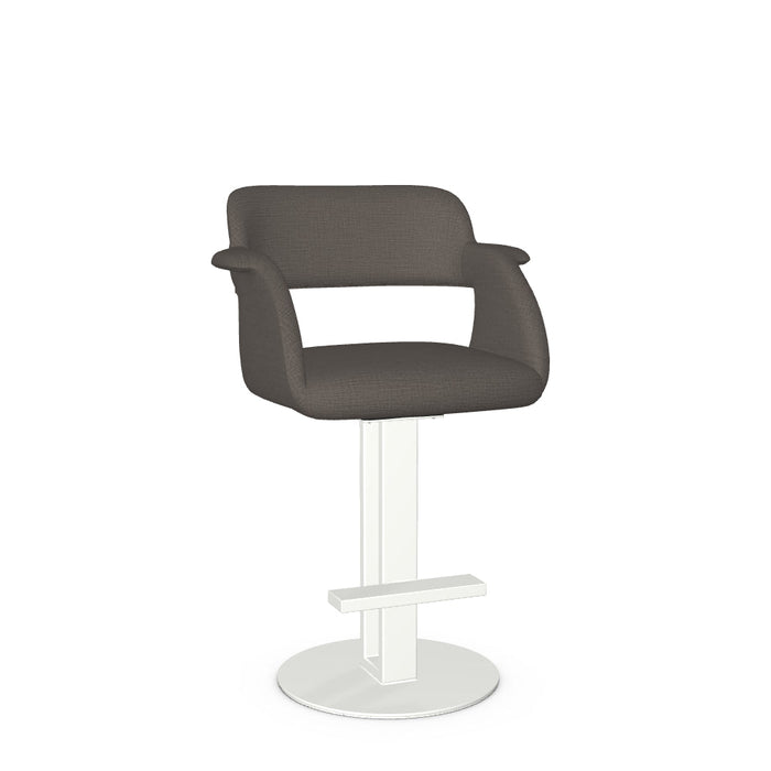 Positano Swivel Counter Stool -Upholstered
