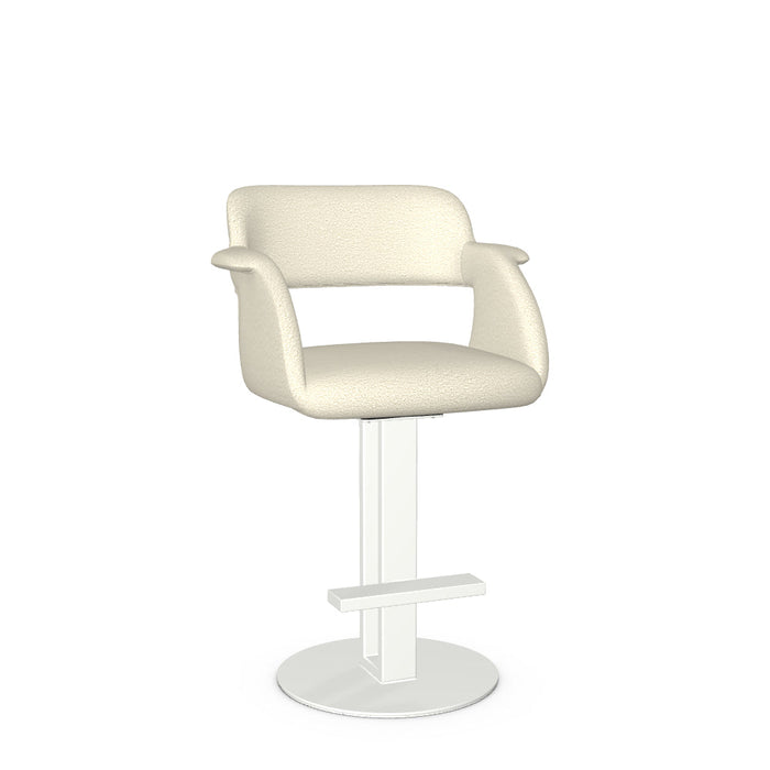 Positano Swivel Counter Stool -Upholstered