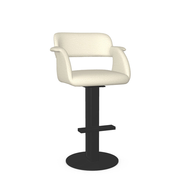 Positano Swivel Bar Stool -Upholstered