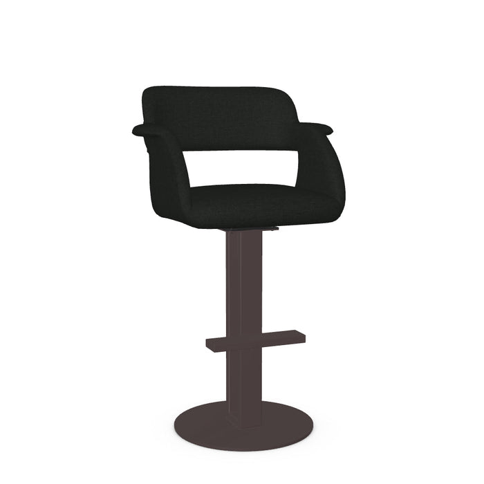 Positano Swivel Bar Stool -Upholstered