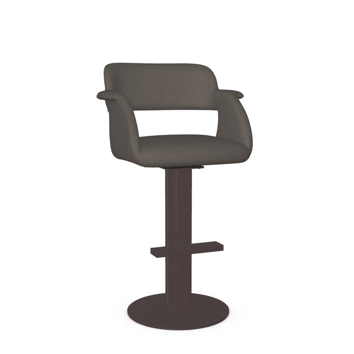 Positano Swivel Bar Stool -Upholstered