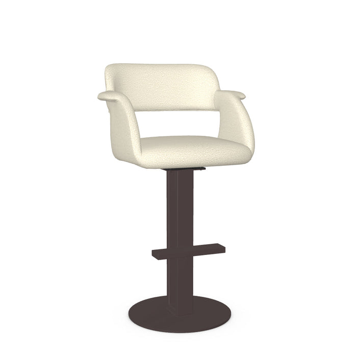 Positano Swivel Bar Stool -Upholstered
