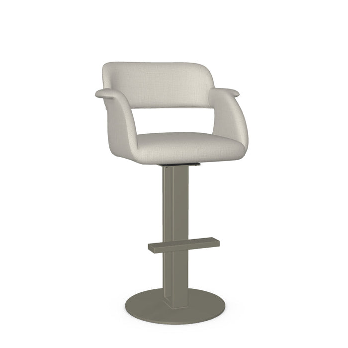 Positano Swivel Bar Stool -Upholstered