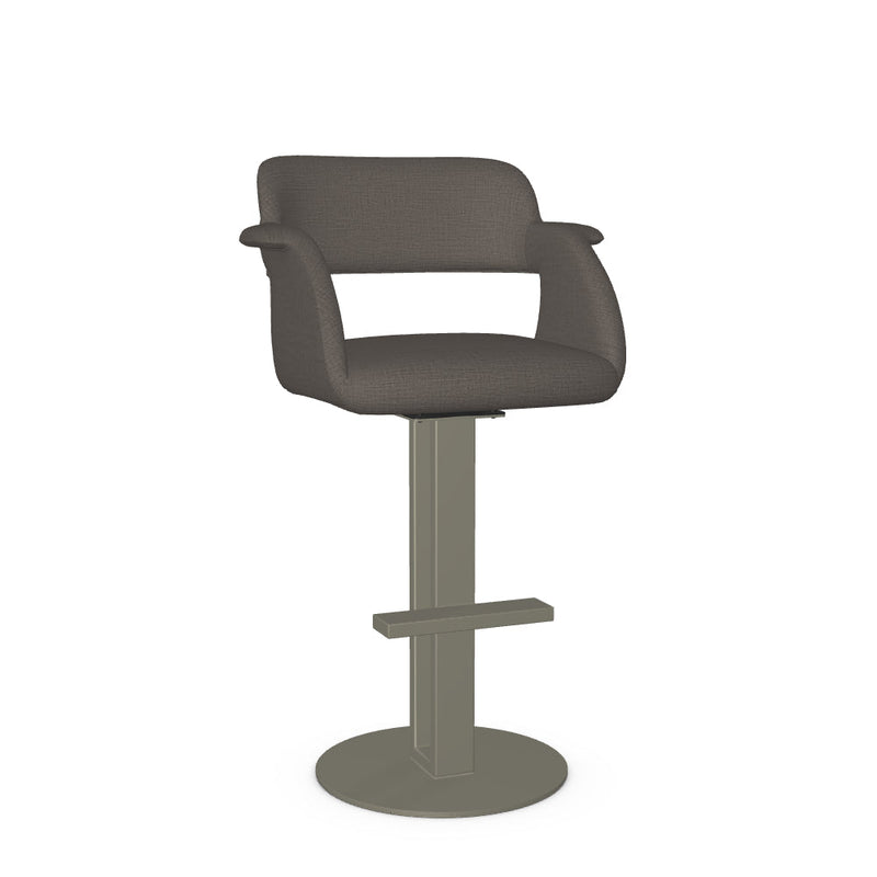 Positano Swivel Bar Stool -Upholstered