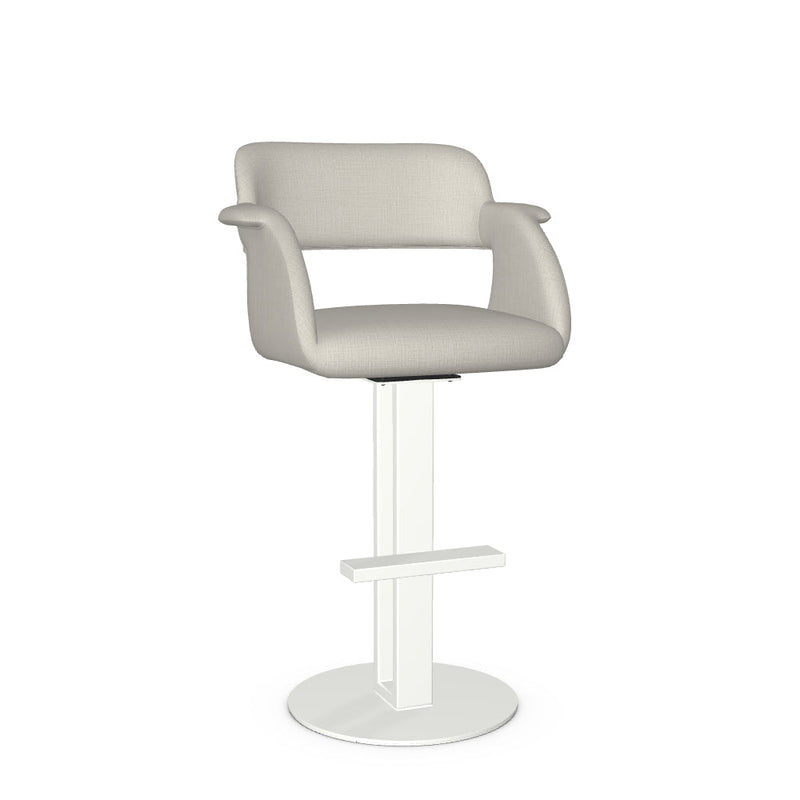 Positano Swivel Bar Stool -Upholstered