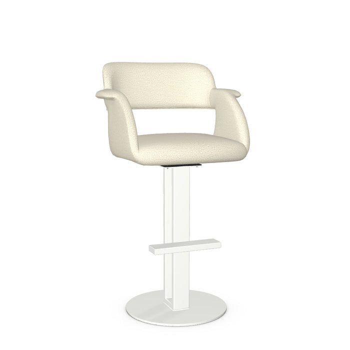 Positano Swivel Bar Stool -Upholstered