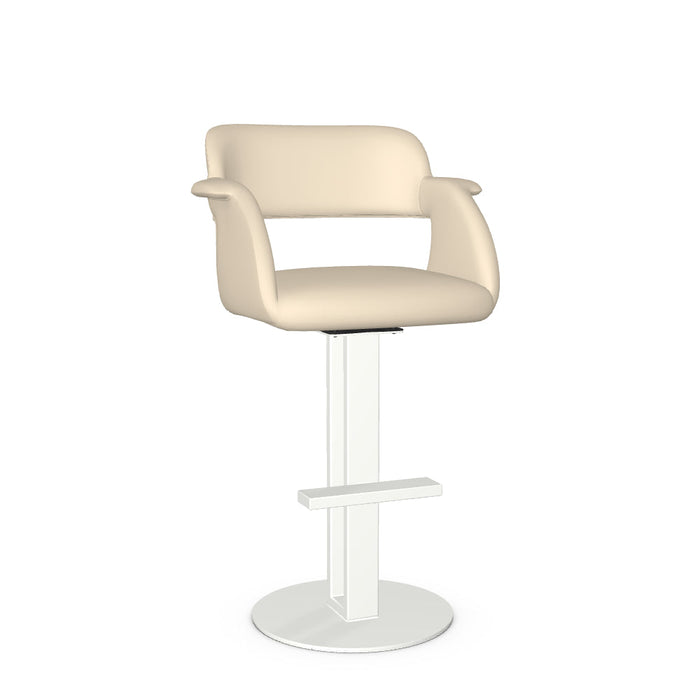 Positano Swivel Bar Stool -Upholstered
