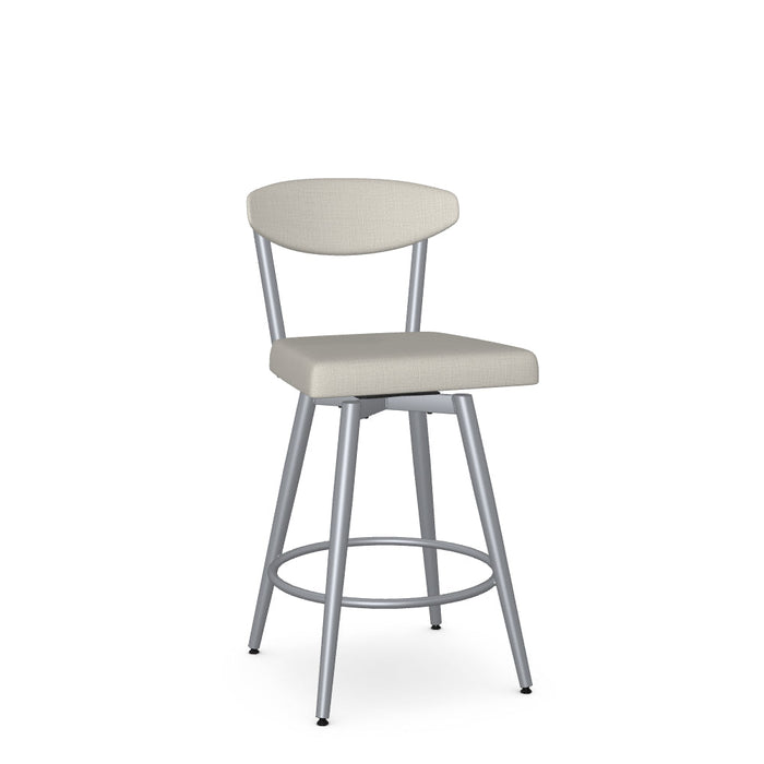 Wilbur Swivel Counter Stool -Upholstered